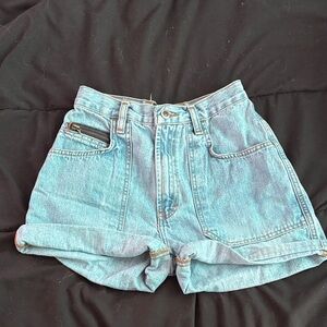 Route 66 Light Blue Jean Shorts